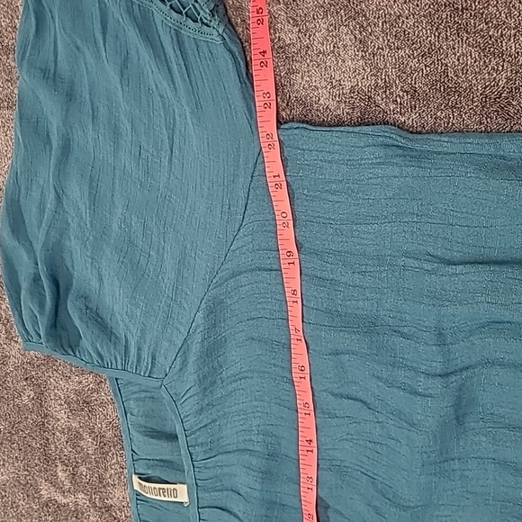 WAS $ 59 MONORENO lacy Tunic Size Large - Picture 4 of 15